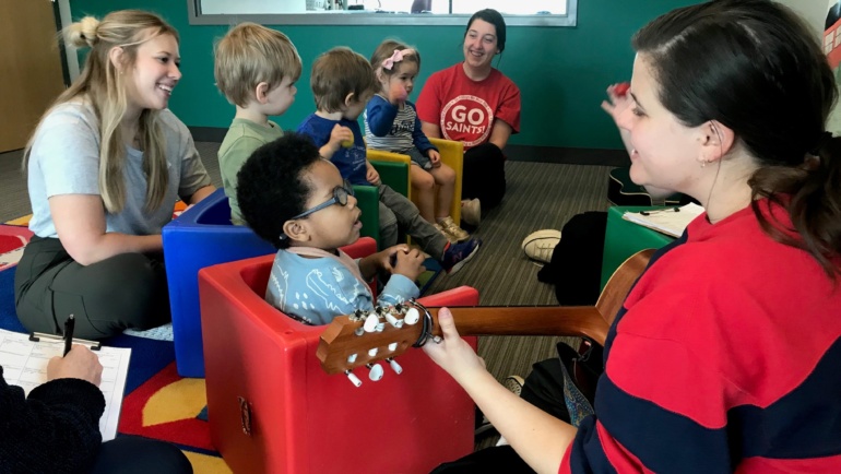 Music and Speech Therapy Harmonize in Groups